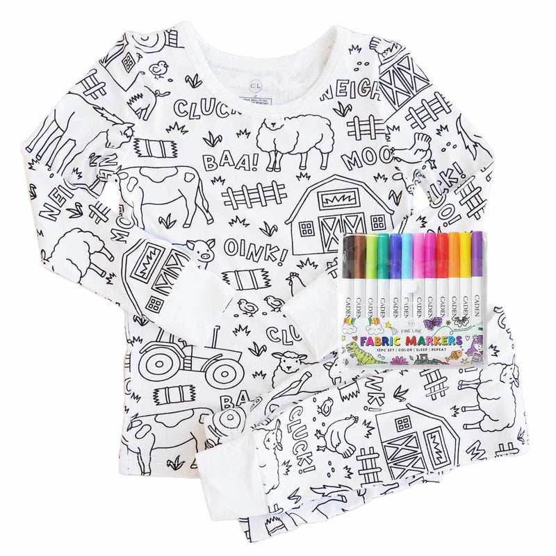 Pijama Colorê – Pinte, Use e Se Divirta!